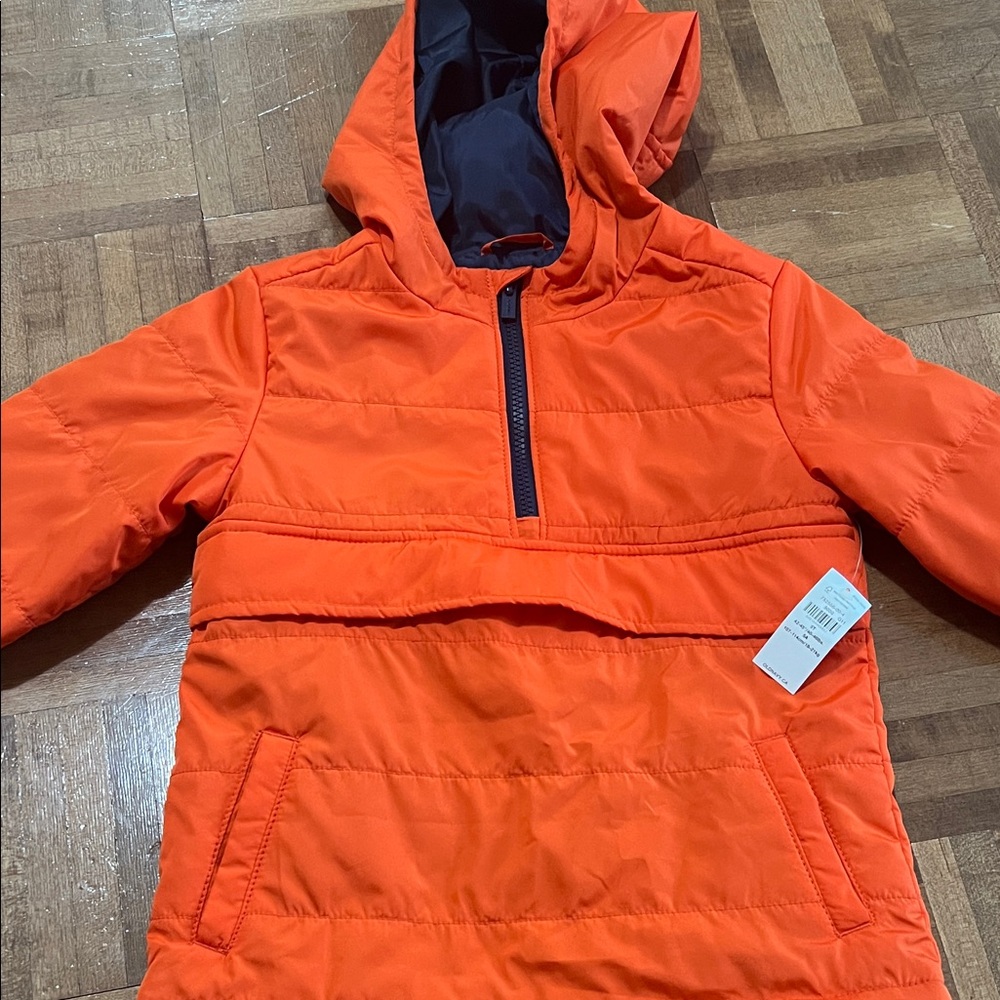 Old navy Bright Orange Hooded Jacket